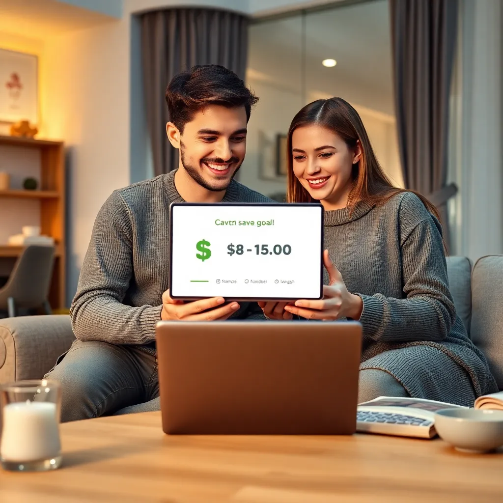 Казахстанская семья планирует бюджет за кухонным столом с калькулятором и документами